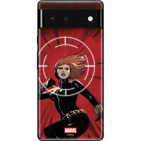Marvel Black Widow Widowmaker Google Pixel 6 Skin